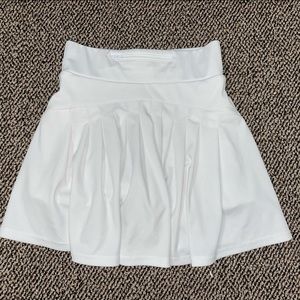 XXS/XS high waisted White Tennis Skirt- worn once